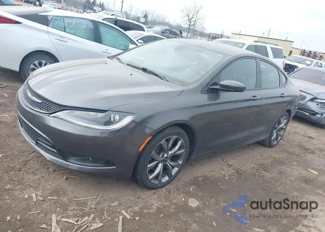 2015 Chrysler 200 S from USA, damaged, VIN 1C3CCCBB2FN671920